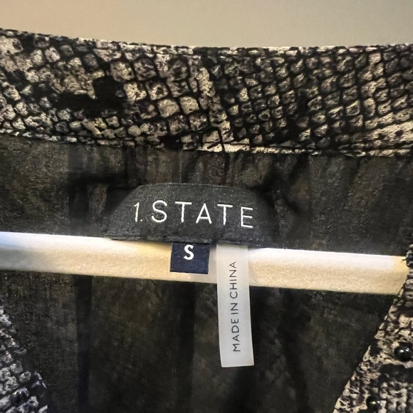 A-line Snake print blouse - Picture 4 of 5